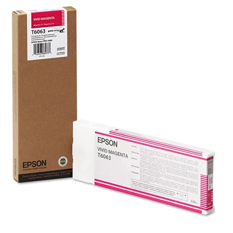 Epson T6063 (C13T606300) M (220ml) Eredeti tintapatron