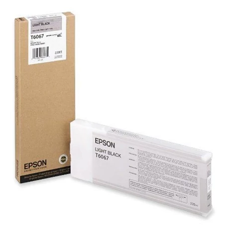 Epson T6067 (C13T606700) LBK (220ml) Eredeti tintapatron