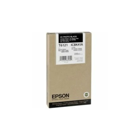 Epson T6121 (C13T612100) PBK (220ml) Eredeti tintapatron