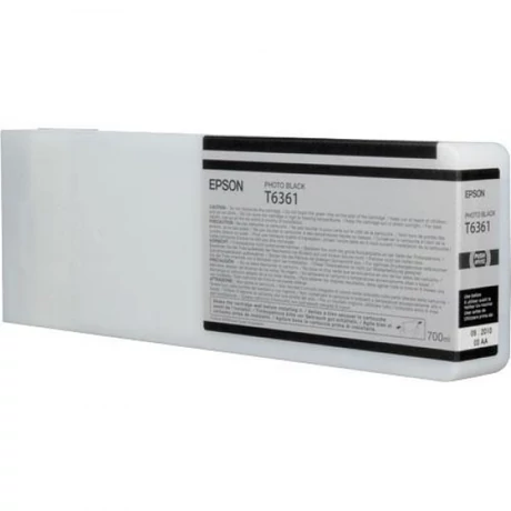 Epson T6361 (C13T636100) PBK (700ml) Eredeti tintapatron