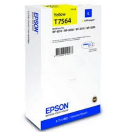 Epson T7564 (C13T756440) Y (1,5K) Eredeti tintapatron
