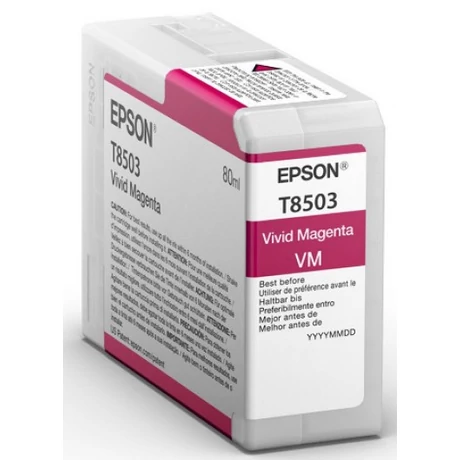 Epson T8503 (C13T850300) M (80ml) Eredeti tintapatron