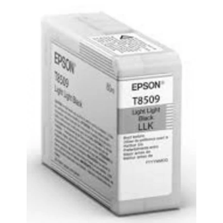Epson T8509 (C13T850900) LLBK (80ml) Eredeti tintapatron
