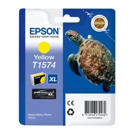 Epson T1574 (C13T15744010) Y (26ml) Eredeti tintapatron