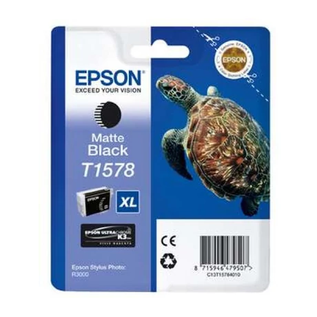 Epson T1578 (C13T15784010) MBK (26ml) Eredeti tintapatron