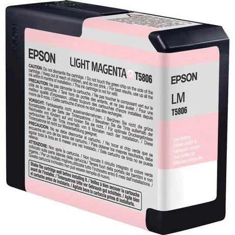 Epson T5806 (C13T580600) LM (80ml) Eredeti tintapatron