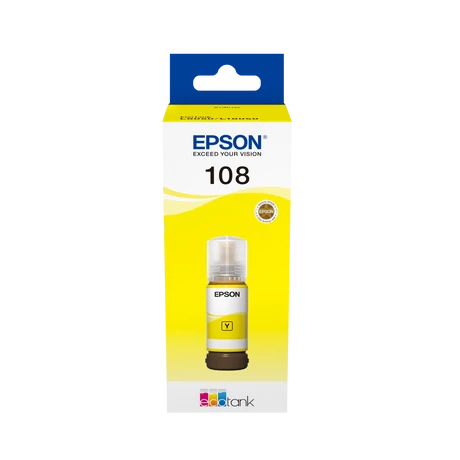 Epson 108 (T09C4) (Y) [70ml] eredeti utántöltő tinta