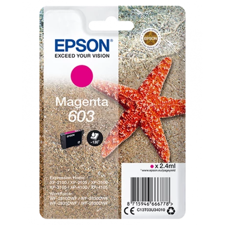 Epson 603 M (C13T03U34010) eredeti tintapatron