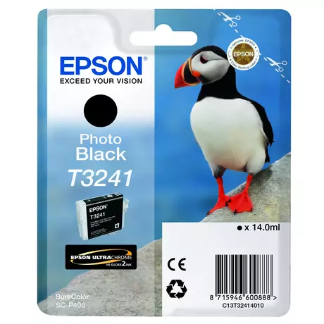 Epson T3241 (C13T32414010) BK (14ml) Eredeti tintapatron
