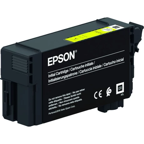 Epson T40C4 (C13T40C440) Y (26ml) Eredeti tintapatron