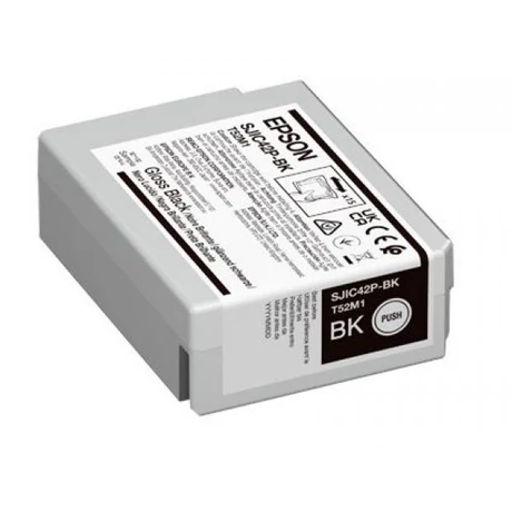Epson SJIC42P(BK) C4000 (C13T52M140) (BK) (50ml) eredeti tintapatron