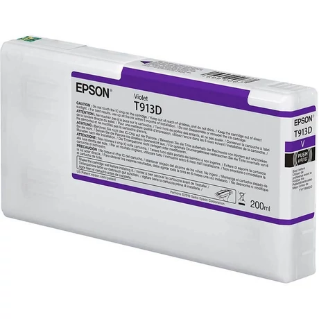 Epson T913D (Violet) [200ml] eredeti tintapatron