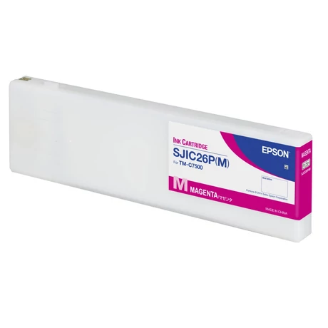 Epson SJIC26P(M) C7500 (C33S020620) (M) (294,3ml) eredeti tintapatron
