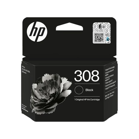 HP 308 (BK) (7FP21UE) eredeti tintapatron
