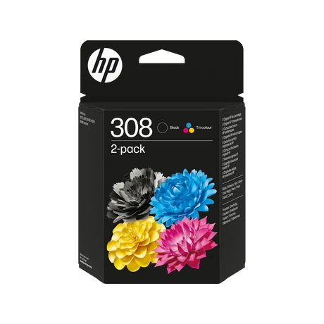 HP 308 (BK+CMY) (6L6S6UE) eredeti tintapatron csomag