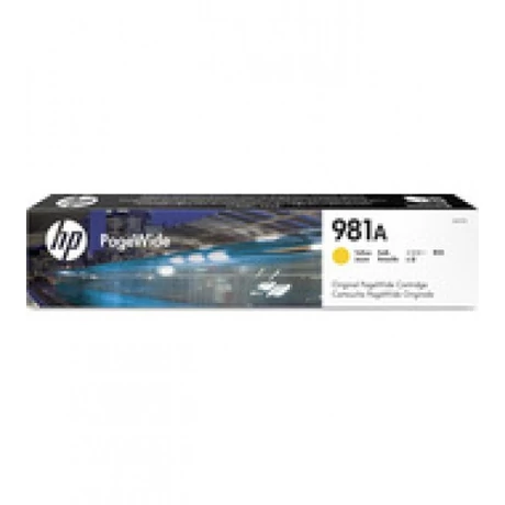 HP 981A (J3M70A) (Y) (6K) eredeti tintapatron