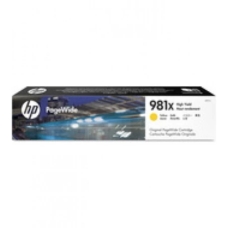 HP 981X (L0R11A) (Y) (10K) eredeti tintapatron