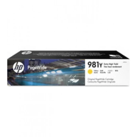 HP 981Y (L0R15A) (Y) (16K) eredeti tintapatron