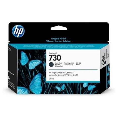 HP 730 (P2V65A) (MBk) [130ml] eredeti tintapatron