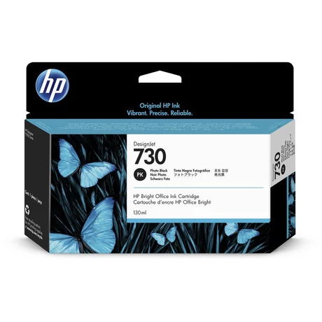 HP 730 (P2V67A) (PBk) [130ml] eredeti tintapatron