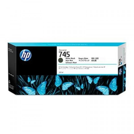 HP 745 (F9K05A) (MBk) [300ml] eredeti tintapatron