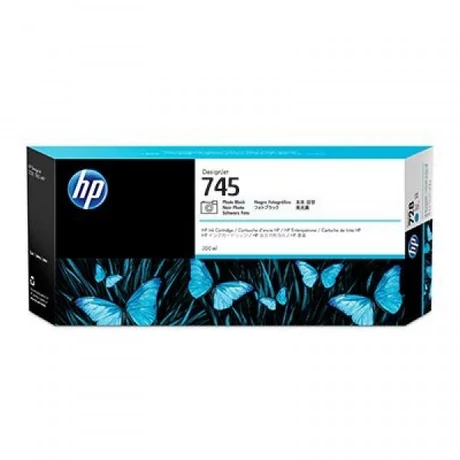 HP 745 (F9K04A) (PBk) [300ml] eredeti tintapatron