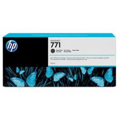 HP 771 (B6Y07A) (MBk) [775ml] eredeti tintapatron