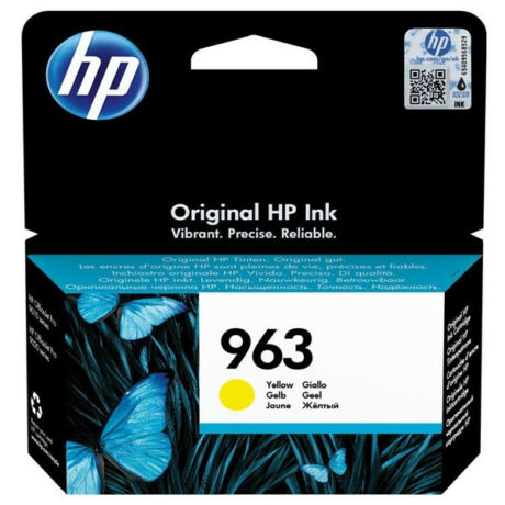 HP 963 (3JA25AE) (Y) (10.70 ml) eredeti tintapatron