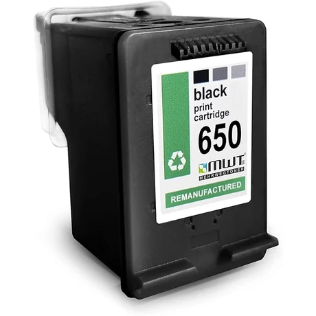 HP 650XL (CZ101A) (BK) kompatibilis tintapatron /Lepkés CN/ #58g (24ml)