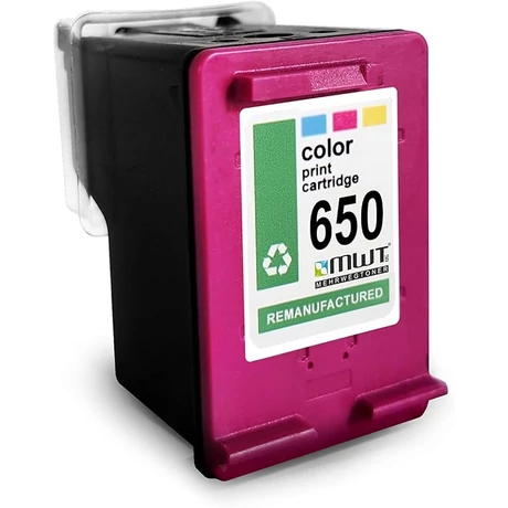 HP 650XL (CZ102A) (CMY) kompatibilis tintapatron /Lepkés CN/ #59g (14,2ml)