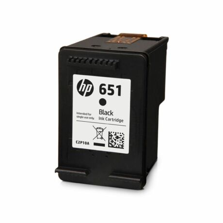 HP 651 (C2P10AE) (BK) eredeti tintapatron (Üres visszavétel)