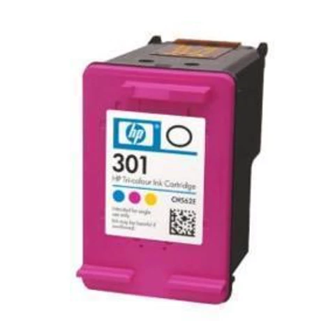 HP 301 (2014.07 utáni) (CH562EE) (CMY) eredeti tintapatron (Üres visszavétel)