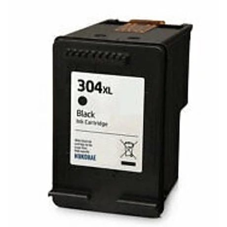 Üres HP 304XL (BK) (N9K08AE) eredeti tintapatron (visszavétel)
