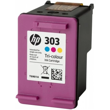 HP 303 (T6N01AE) (CMY) eredeti tintapatron (Üres visszavétel)