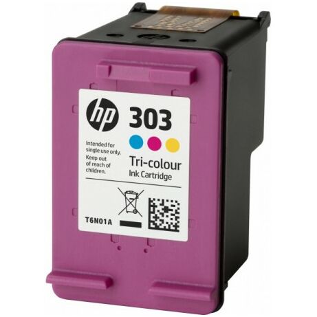 HP 303 (T6N01AE) (CMY) eredeti tintapatron (Üres visszavétel)