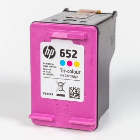 HP 652 (F6V24AE) (CMY) eredeti tintapatron (Üres visszavétel)